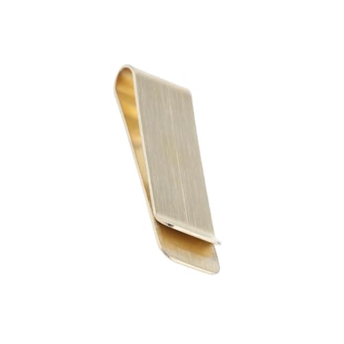 mophrati Breite Anwendung Messing Geldklammer Praktische und praktische Metall Messing Geldklammer Metallkartenhalter Geldklammern von mophrati