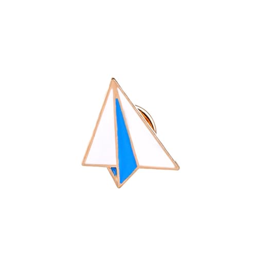 mophrati Cartoon Brosche Papierflieger Raumfahrt Mode Accessoire Kleidung Pins Tasche Abzeichen Jungen Mädchen Kleidung Dekoration Anstecknadel, Geben Sie 5 ein von mophrati