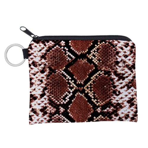 mophrati Chang Purse Wasserdichtes Serpentinenmuster Dicke Innenschicht Kleine Geldbörse Damenversorgung Mehrzweck Minikartenpackungen, lqb3024 von mophrati