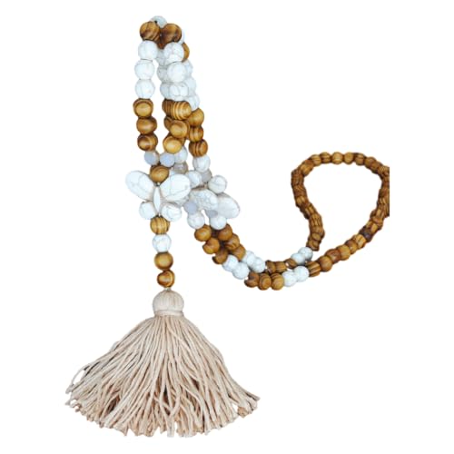 mophrati Elegantes Quasten Halsketten Set – Verleihen Sie Ihrem Outfit einen Hauch von Glamour. Romantisches Ketten Halsketten Set mit glatter Linie, Schmetterling von mophrati