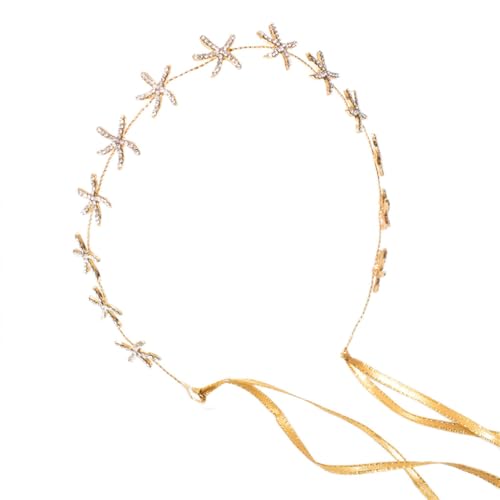 mophrati Frau Strass Haarband Set Mädchen Zeremonie Stirnband Ohrstecker Kit Kopf Schmuck Haarschmuck Urlaub Geschenk von mophrati