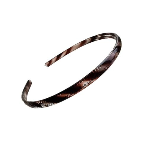 mophrati Haarbänder Harz Anti Rutsch Kopfbedeckung Schmale Kopfbedeckung im einfachen Stil mit Gear Hoop für Damen Accessoires für den täglichen Gebrauch, Grün von mophrati