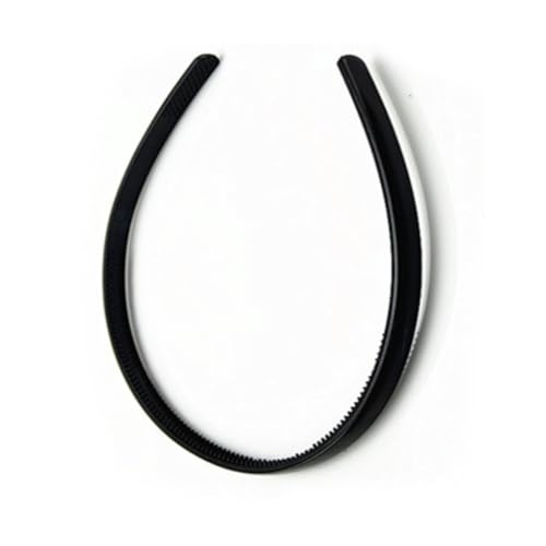 mophrati Haarband Metall gewellte Stirnbänder dehnbar schwarz Unisex universelle Haarversorgung flexibler Haarschmuck für Männer und Frauen, Wohnung von mophrati