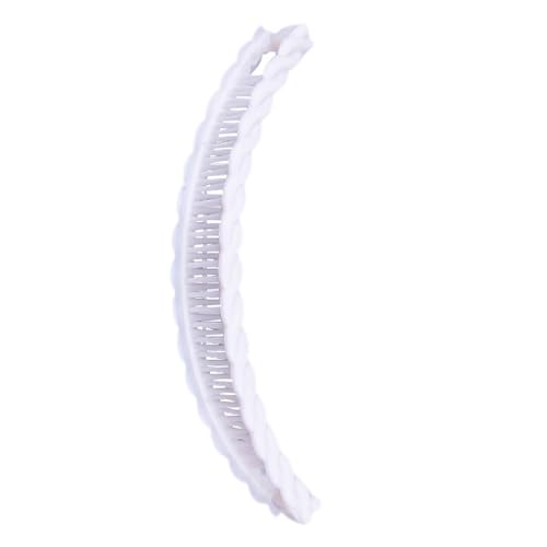mophrati Haarkrallen Weiblicher Kopfschmuck Kunststoffschale Tragbare Braut Hochzeit Haarnadel Mädchen Haarspangen Leichte Bananenklammern, Weiß mophrati Haarkrallen Weiblicher Kopfschmuck Kunststoffschale Tragbare Braut Hochzeit Haarnadel Mädchen Haarspangen Leichte Bananenklammern, Weiß von mophrati