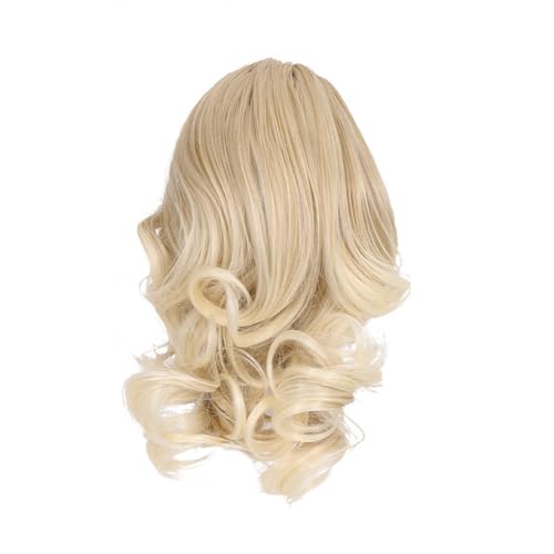 mophrati Hochtemperatur Faser Frauen Perücke Verlängerung Modischer synthetischer künstlicher Ersatz Kostüm Pferdeschwanz Haarteil, Typ 4 von mophrati