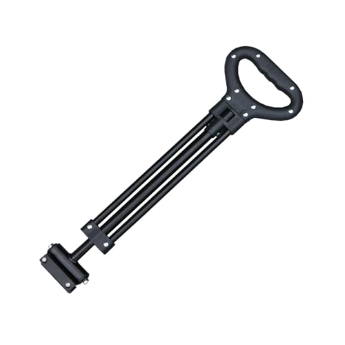 mophrati Pritsche Kinderwagen Klapp Teleskop Schlepptau Stange Zubehör Robust Schlepptau Griff Ersatz Carbon Stahl, Typ+1 von mophrati