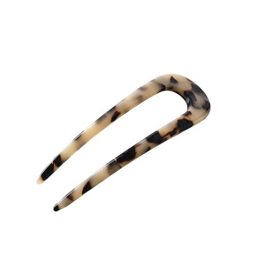 mophrati U förmige Haarstäbchen Trendige Modellierung Handgemachte Frauen Haarnadel Leichter Pferdeschwanz Vintage Kopfbedeckung Zubehör von mophrati