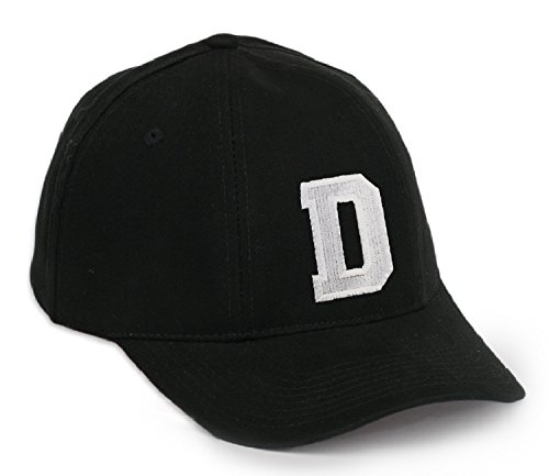 Baseball Mütze Cap Caps A-Z schwarz Snapback with Adjustable Strap Snap Back LA (D) von morefaz