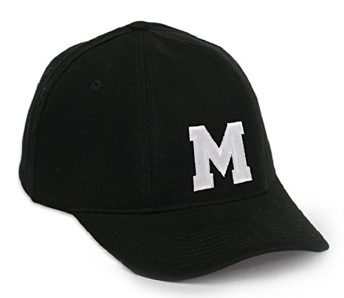 Baseball Mütze Cap Caps A-Z schwarz Snapback with Adjustable Strap Snap Back LA (M) von morefaz
