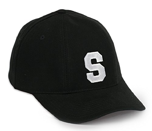 Baseball Mütze Cap Caps A-Z schwarz Snapback with Adjustable Strap Snap Back LA (S) von Morefaz
