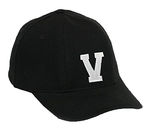 Baseball Mütze Cap Caps A-Z schwarz Snapback with Adjustable Strap Snap Back LA (V) von morefaz