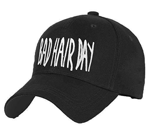 Baumwolle Baseball Cap Caps ANT Ameise Cocaine Caviar Bad Hair Day schwarz with Adjustable Strap Snapback von morefaz