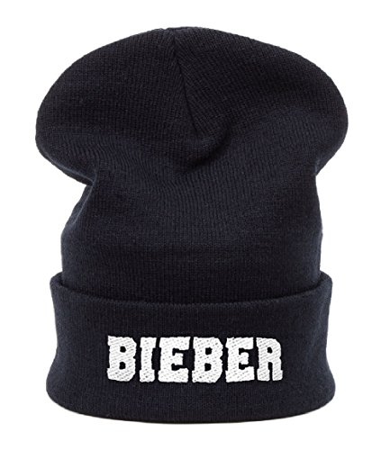 morefaz Beanie Hüte Mützen Damen Herren Jungen Bastard Meow Swag Wasted Diamant TM (Bieber) von morefaz