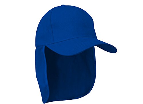 Morefaz Junior-Legionär-Stil Jungen Mädchen Mütze Baseball Sonnenschutz Cap Hut Kinder Kappe MFAZ Ltd (Blue) von Morefaz