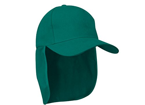 Morefaz Junior-Legionär-Stil Jungen Mädchen Mütze Baseball Sonnenschutz Cap Hut Kinder Kappe MFAZ Ltd (Sea Green) von Morefaz