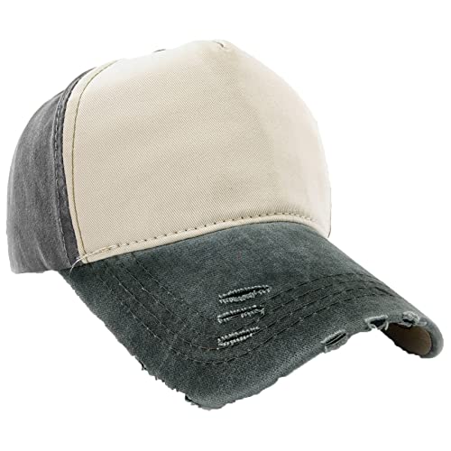 MFAZ Morefaz Ltd Unisex Baumwolle Baseball Cap Star Sport Mütze Baseballkappe Snap Back Trucker (Plain Beige Nave) von MFAZ Morefaz Ltd