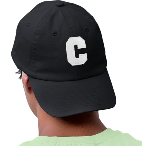 Baseball Mütze Cap Caps A-Z schwarz Snapback with Adjustable Strap Snap Back LA (C) von morefaz