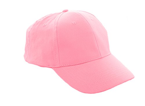 Morefaz Unisex Jungen Mädchen Mütze Baseball Cap Hut Kinder Kappe TM (Rosa) von Morefaz