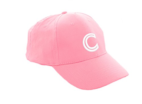 Morefaz Unisex Jungen Mädchen Mütze Baseball Cap Rosa Marineblau Hut Kinder Kappe Alphabet A-Z TM (C) von MFAZ Morefaz Ltd