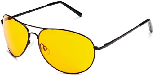 Unixex Damen Herren Nachtfahr brillen için serbesttir Polarize Aviatorstil gece gözlük MFAZ Morefaz Ltd von morefaz