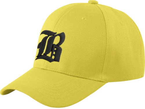 morefaz Unisex Jungen Mädchen Mütze Baseball Cap Hut Kinder Kappe 3D Gothic B TM (B Yellow Black) von morefaz