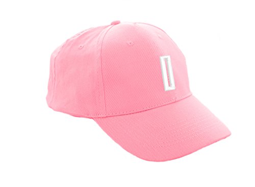 morefaz Unisex Jungen Mädchen Mütze Baseball Cap Rosa Marineblau Hut Kinder Kappe Alphabet A-Z TM (I) von morefaz