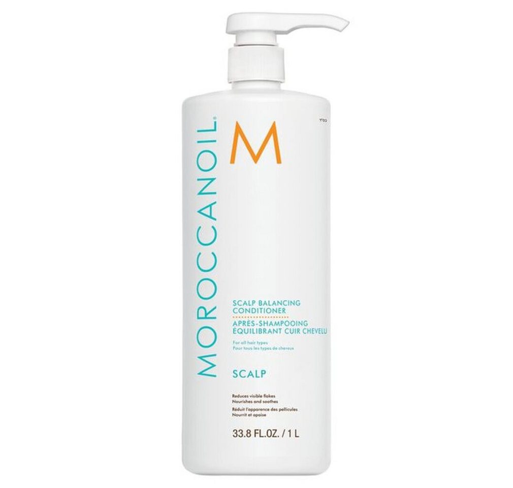 moroccanoil Haarpflege-Set Master Scalp Balancing Conditioner 1000 ml. von moroccanoil