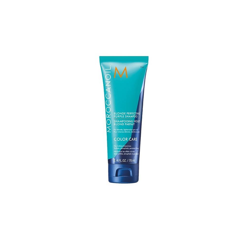 moroccanoil Haarshampoo Blond Perfecting Purple Shampoo, -, 1-tlg., -, für blonde, aufgehellte Haare, feuchrtigkeitsspendend, tonkorrigierend von moroccanoil