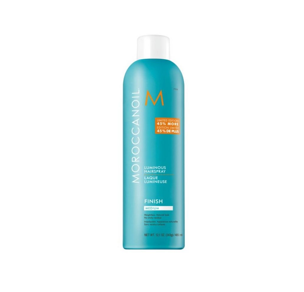 moroccanoil Haarspray Luminöses Haarspray Medium, -, 1-tlg., -, flexibler Halt ohne klebrige Rückstände von moroccanoil