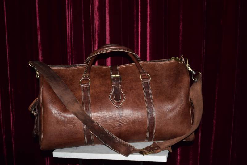 Reisetasche Aus Echtem Leder Reisetasche Aus Echtem Leder von moroccansoul