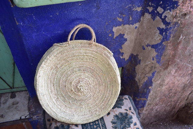 Schöne Palme Korb Schöne Palme Korb von moroccansoul