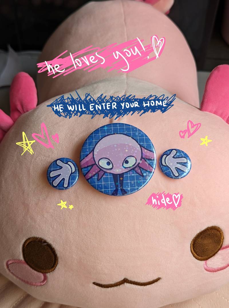 Kinitopet Kinito-Abzeichen-Set | Lass Ihn Raus Kinitopet Kinito-Abzeichen-Set | Lass Ihn Raus von morpysItaShoppe