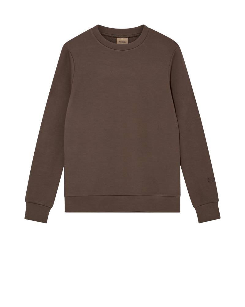 mos mosh gallery - MMGAbel Crew Neck Sweat brown latte - Gr. - M von mos mosh gallery