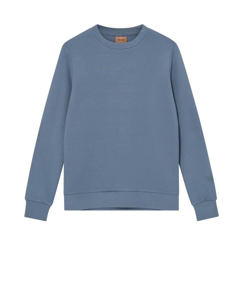 mos mosh gallery - MMGAbel Crew Neck Sweat ocean blue - Gr. - S von mos mosh gallery