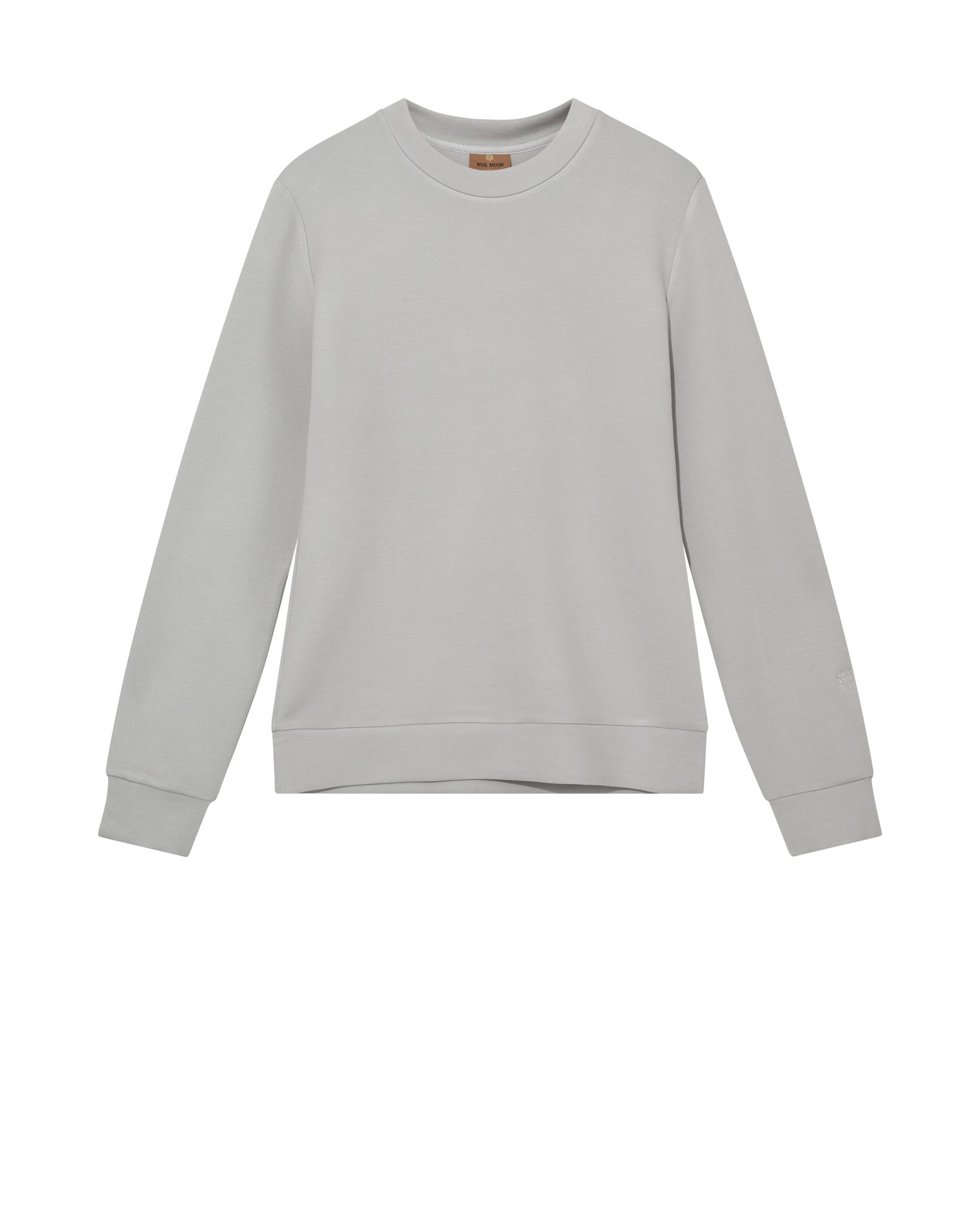mos mosh gallery - MMGAbel Crew Neck Sweat quiet gray - Gr. - M von mos mosh gallery