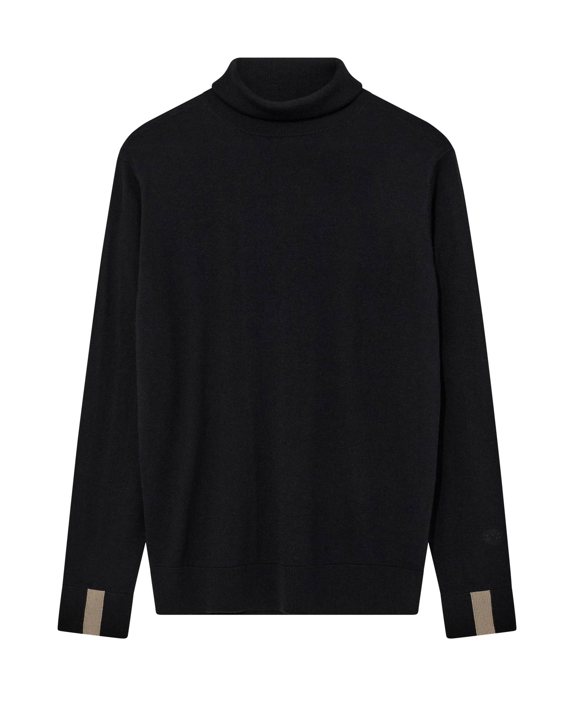 mos mosh gallery - MMGAdam Soft Roll Neck Knit black - Gr. - M von mos mosh gallery
