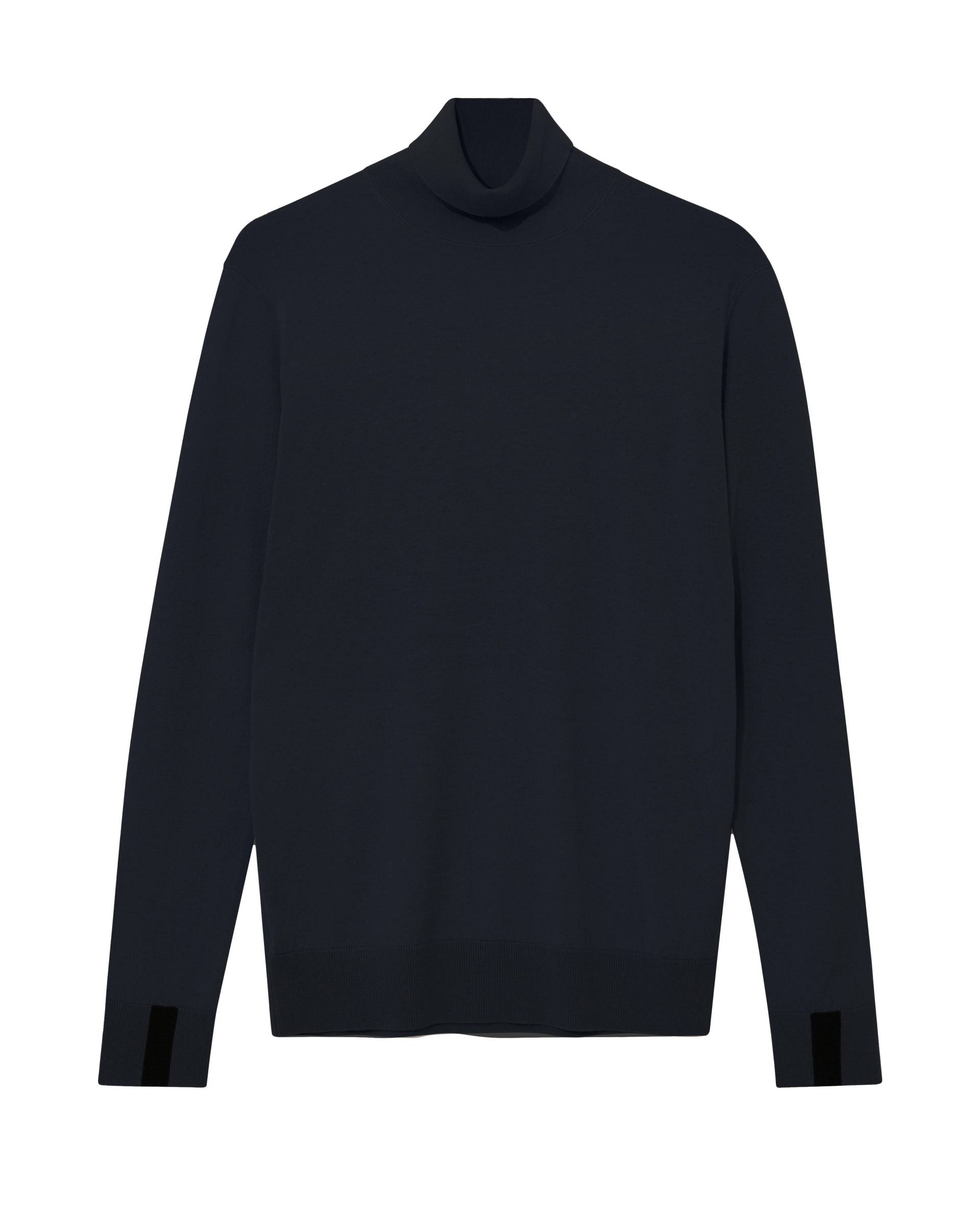 mos mosh gallery - MMGAdam Soft Roll Neck Knit navy - Gr. - XXL von mos mosh gallery