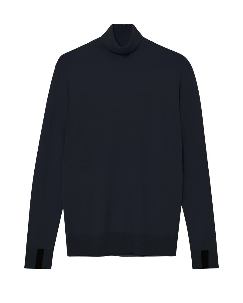 mos mosh gallery - MMGAdam Soft Roll Neck Knit navy - Gr. - XXL von mos mosh gallery