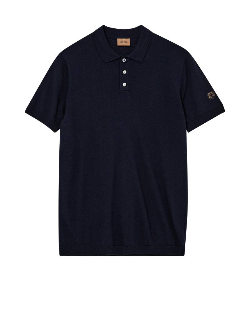mos mosh gallery - MMGAdam Soft SS Polo navy - Gr. - L von mos mosh gallery