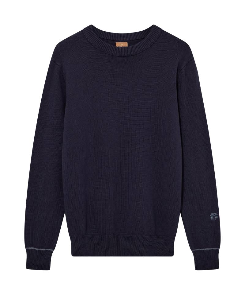 mos mosh gallery - MMGBarella Crew Knit navy - Gr. - M von mos mosh gallery
