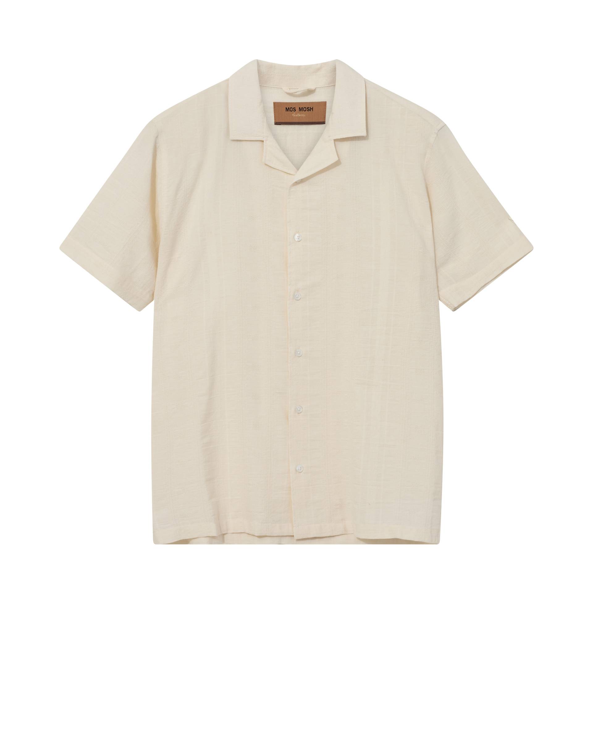 mos mosh gallery - MMGJoe Provenza SS Shirt ecru - Gr. - XL von mos mosh gallery