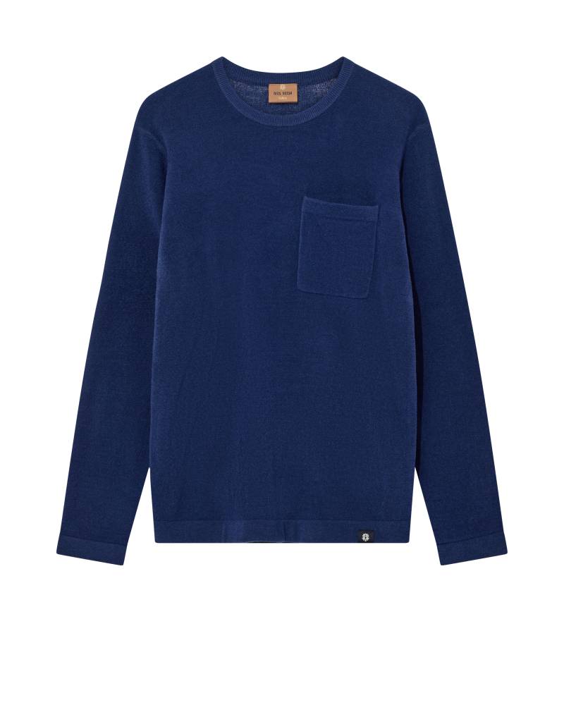 mos mosh gallery - MMGKyle Bouclé Pullover sodalite blue - Gr. - XXL von mos mosh gallery