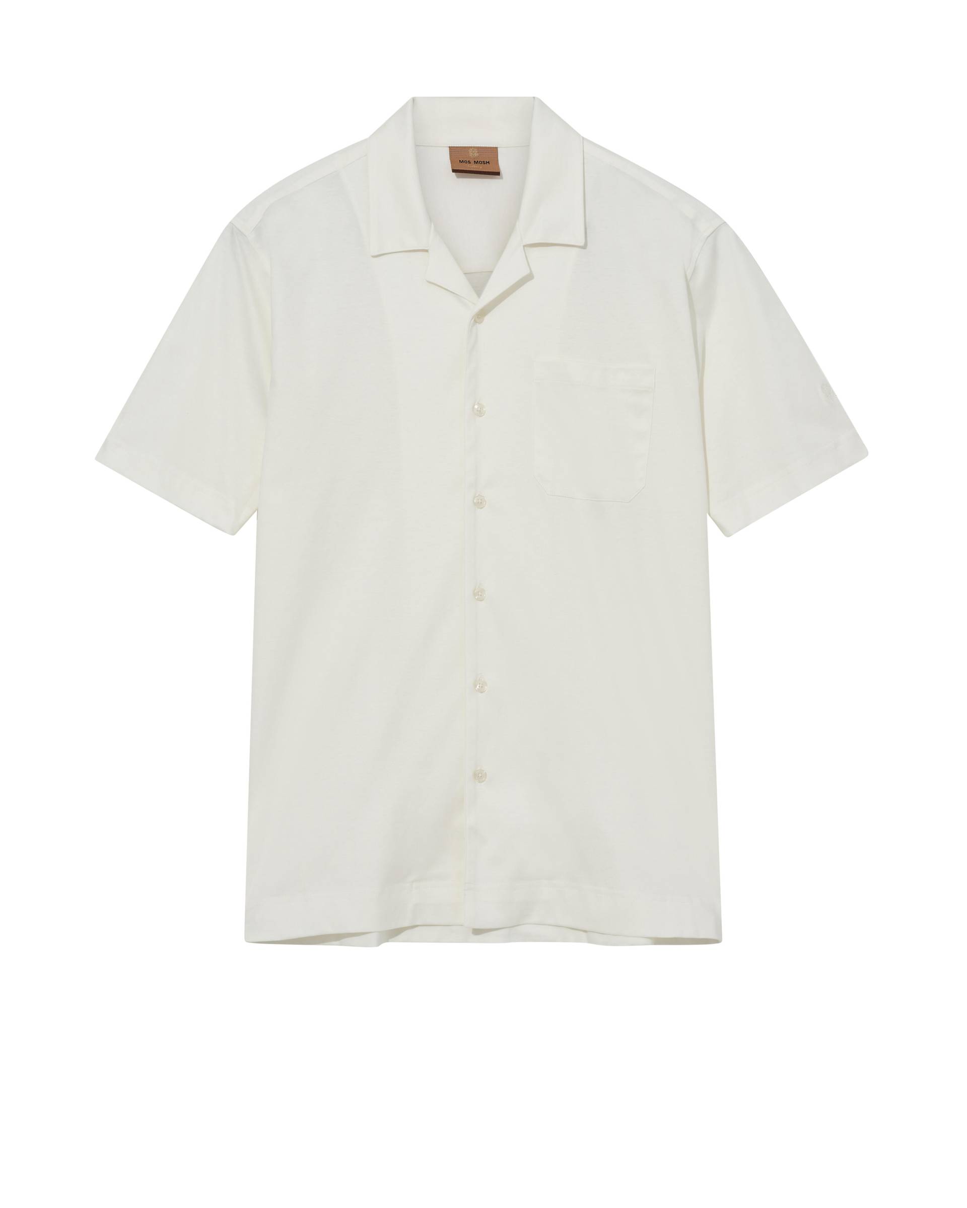 mos mosh gallery - MMGMarco Cuban SS Shirt offwhite - Gr. - M von mos mosh gallery