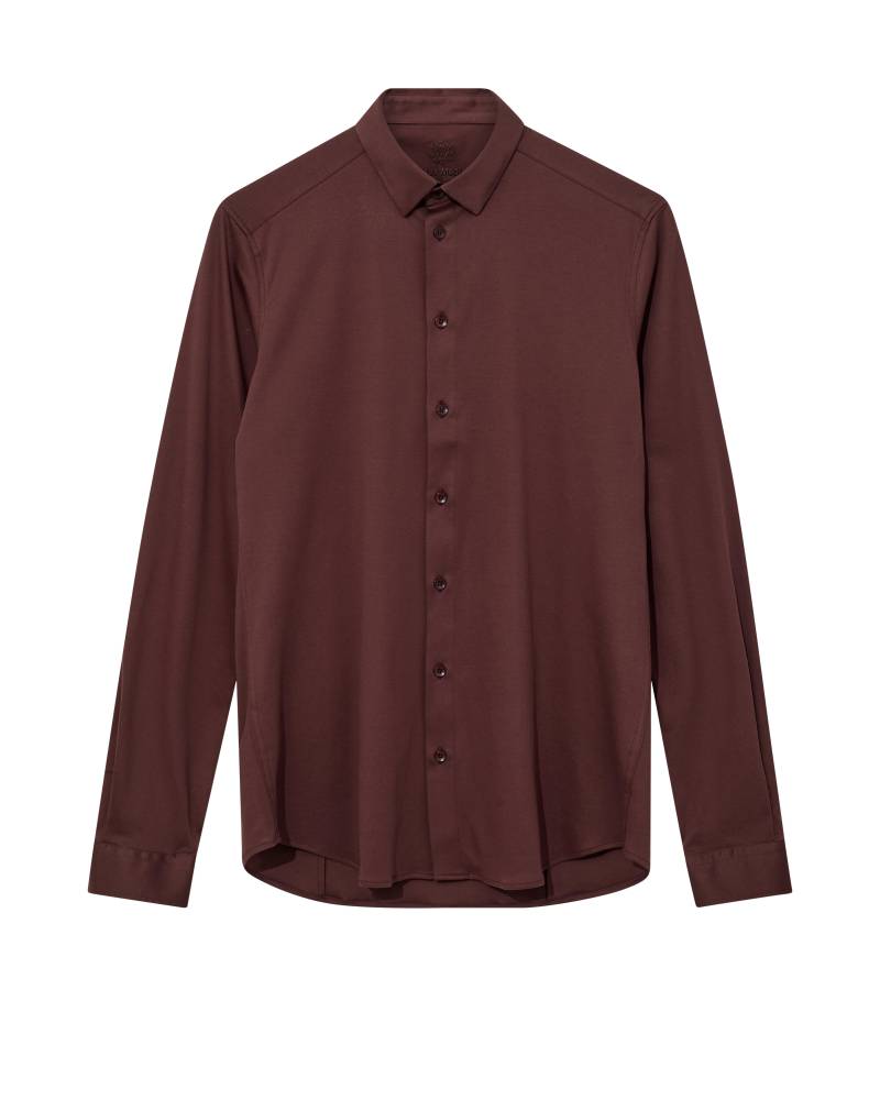 mos mosh gallery - MMGMarco Jersey Shirt bitter chocolate - Gr. - S von mos mosh gallery