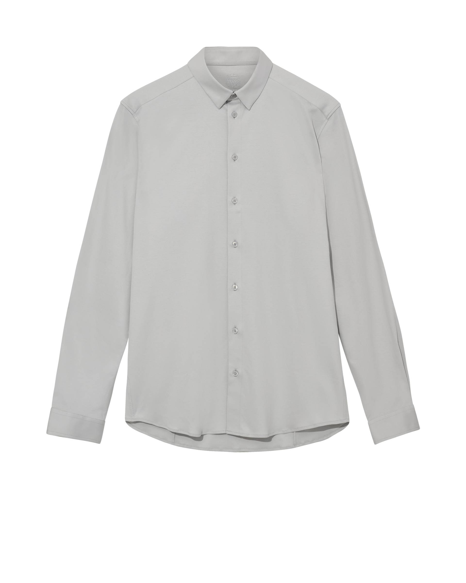 mos mosh gallery - MMGMarco Jersey Shirt quiet gray - Gr. - XXL von mos mosh gallery