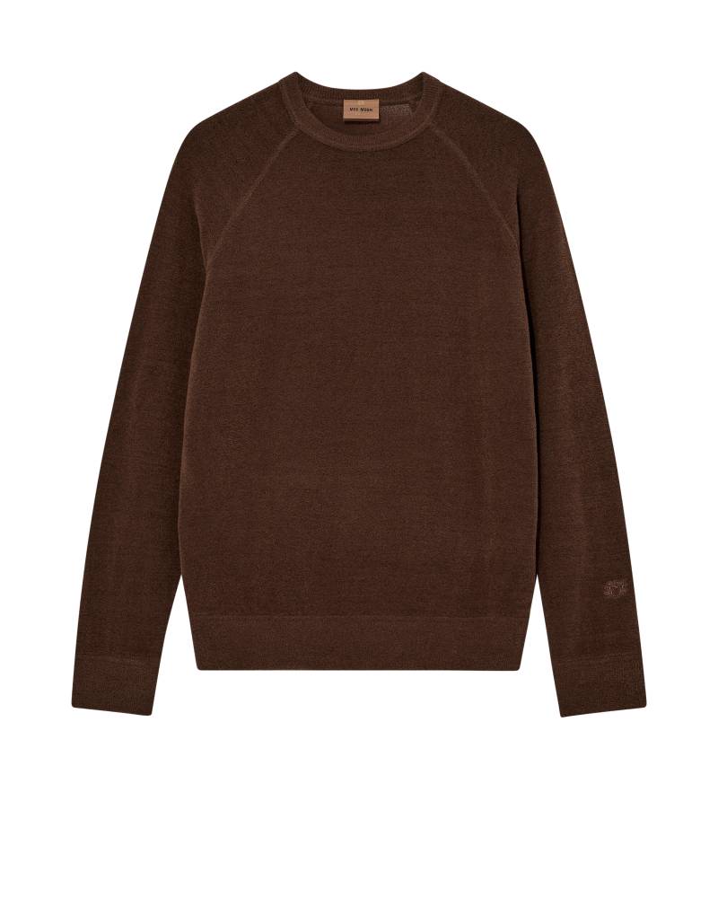 mos mosh gallery - MMGPablo Wool Knit brown latte - Gr. - XL von mos mosh gallery