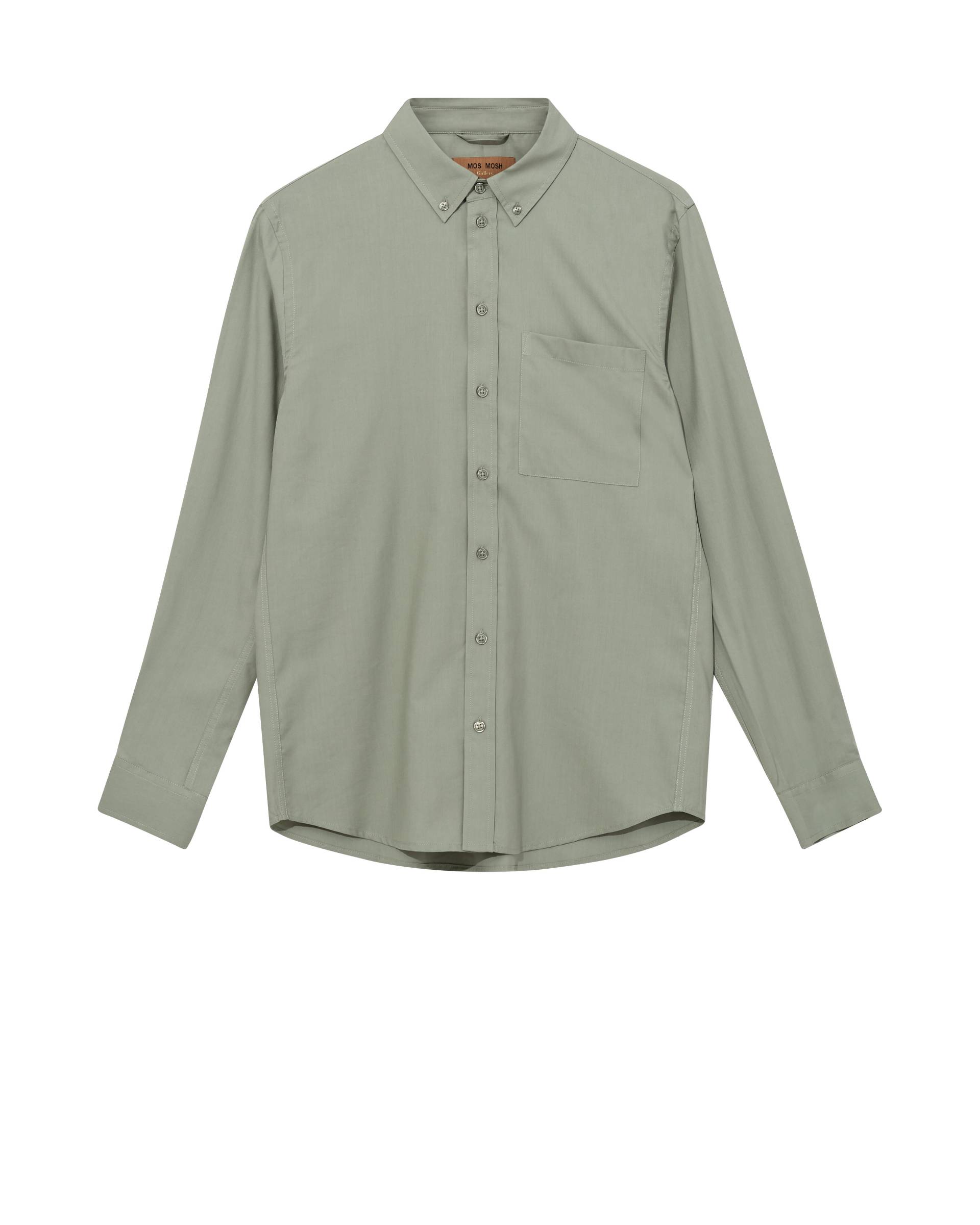 mos mosh gallery - MMGTheo Soft Shirt menthol green - Gr. - XXL von mos mosh gallery