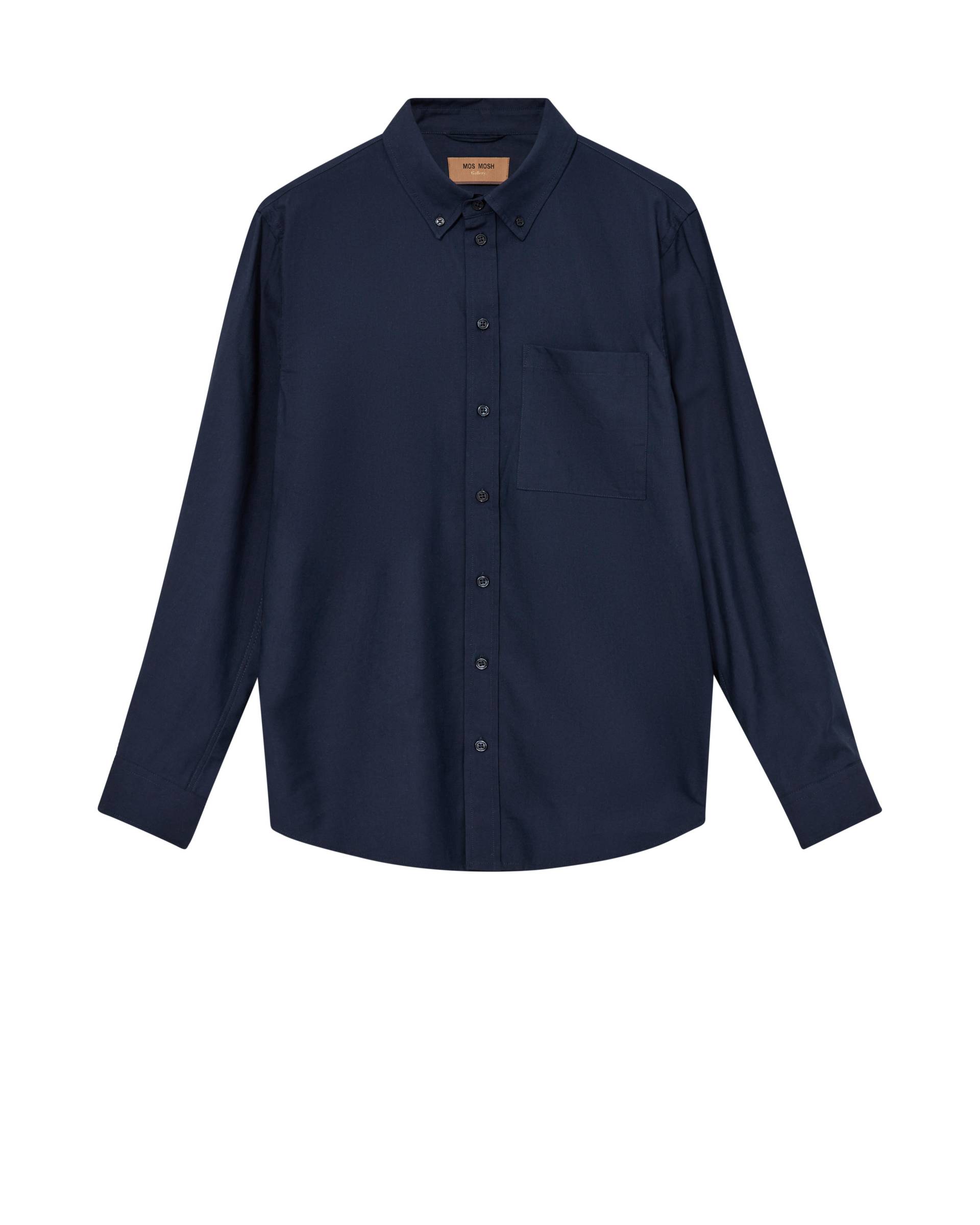 mos mosh gallery - MMGTheo Soft Shirt navy - Gr. - XXL von mos mosh gallery