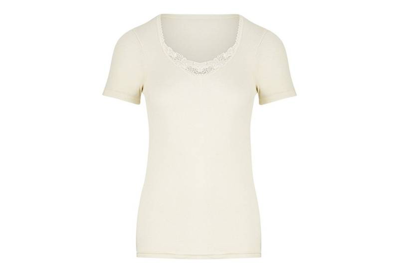 moser (R) Unterhemd Schurwolle Damen Unterhemd mit Spitze von moser (R)