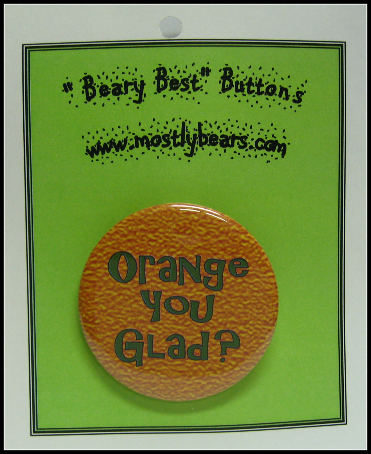 2 1/4" Anstecker Button Sind Wir Froh von mostlybears